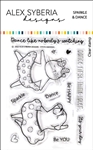 Alex Syberia Designs - Sparkle & Dance Stamp Set