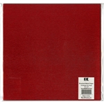 Best Creations - 12x12 Brushed Metal Single Sided Paper Red
