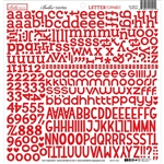 Bella Blvd - 12x12 Alphabet Sticker Sheet Scramble - McIntosh