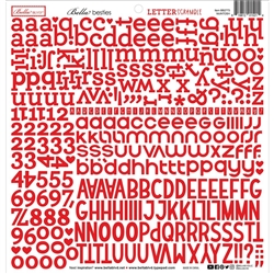 Bella Blvd - 12x12 Alphabet Sticker Sheet Scramble - McIntosh