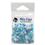 Buttons Galore - Mix Upz Craft Embellishments Frozen