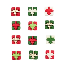 Buttons Galore - Christmas Themed Buttons Santa's Gifts 12/Pkg