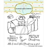 Colorado Craft Company - Meowy Christmas By Anita Jeram Stamp Set