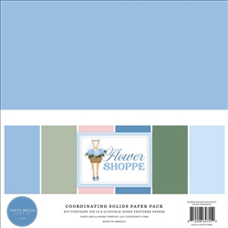 Carta Bella - Flower Shoppe Solids Kit 12X12