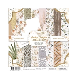 Couture Creations - Earthy Delights 6.5X6.5 Double-Sided Paper Pad 24/Sheets