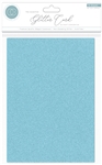 Craft Consortium -  The Essential Glitter Card 8.5X11 Sky Blue 10/Sheets