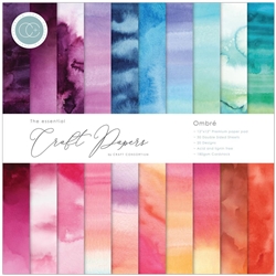 Craft Consortium - Double-Sided Paper Pad 12X12 Ombre  30/Pkg