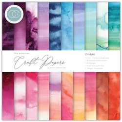Craft Consortium - Double-Sided Paper Pad 6X6 Ombre  40/Pkg