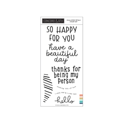 Concord & 9th - Scalloped Petals Stamp Set