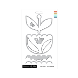 Concord & 9th - Scalloped Petals Die Set