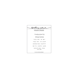Concord & 9th - Thoughts & Prayers Stamp Set