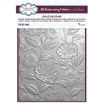 Creative Expressions - Bold Blooms 3D Embossing Folder 5X7