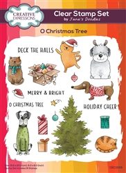 Creative Expressions - Jane's Doodles O Christmas Tree