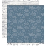 Cocoa Vanilla Studio - Great Escape Patterned Paper Starry Night