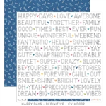 Cocoa Vanilla Studio - Happy Days Patterned Paper Definitive