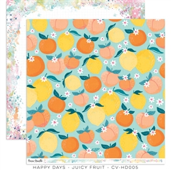 Cocoa Vanilla Studio - Happy Days Patterned Paper Juicy Fruit