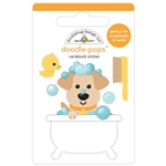 Doodlebug - Doodle-Pops 3D Stickers Rub-A-Dub