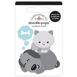 Doodlebug - Doodle-Pops 3D Stickers Sweet Dreams