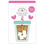 Doodlebug - Shaker-Pops 3D Stickers Hello Again Soda Sweet