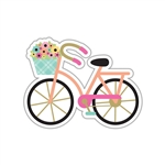 Doodlebug - Hello Again Sticker Cardstock Sticker Enjoy the Ride