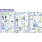 Doodlebug - Snow Much Fun Mini Icons Stickers 3/Sheets
