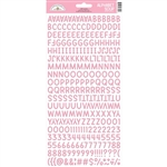 Doodlebug - Alphabet Soup Puffy Stickers 6X13 Cupcake