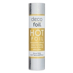Deco Foil - Hot Foil Roll Silver Unicorn