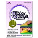 Ecstasy Crafts - Sticky Specks Micro Adhesive 4 A4 Sheets