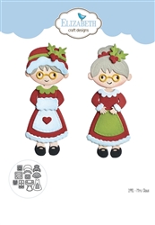 Elizabeth Craft Designs - Mrs Claus Die Set