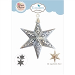 Elizabeth Craft Designs - Joyous Ornament Stars 2 Die Set