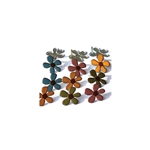 Eyelet Outlet - Brads Stitched Fall Flowers