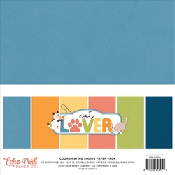Echo Park - Cat Lover Solids Pack 12X12