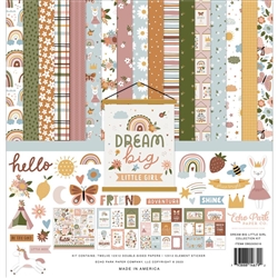 Echo Park - Dream Big Little Girl 12X12 Collection Pack