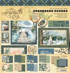 Graphic 45 - Adventure Awaits Collection Pack 12X12