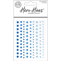Hero Arts - Hero Hues Enamel Dots Translucent Blues