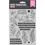 Hero Arts - Rub on Transfers With Sympathy