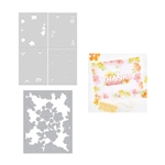 Hero Arts -Floral Frame Die & Stencil Set