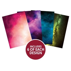 Hunkydory Crafts - Essential Paper Packs Galaxy Dreams A4