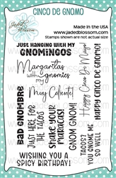 Jaded Blossom -Cinco de GnomoStamp Set