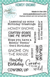 Jaded Blossom - Howdy Gnomie Stamp Set