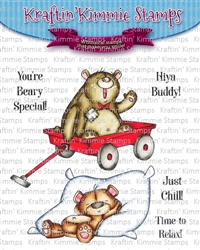 Kraftin' Kimmie Stamps - Buddy Bears