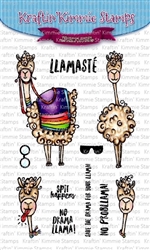 Kraftin' Kimmie Stamps - LLama Drama