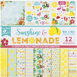 Little Birdie - Sunshine and Lemonade 6X6 Paper Pack