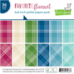 Lawn Fawn - Petite 6X6 Paper Pack Favorite Flannel