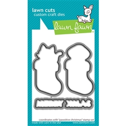 Lawn Fawn - Pawsitive Christmas Die Set