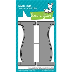 Lawn Fawn - Ta Da! Diorama! Hillside Inserts Add-On Die Set