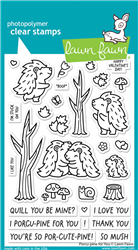 Lawn Fawn -  Porcu-Pine For You Stamp Set