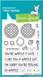 Lawn Fawn -  A Waffle Lot Stamp Set