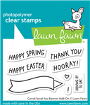 Lawn Fawn - Carrot -Bout You Banner Add-On Stamp Set