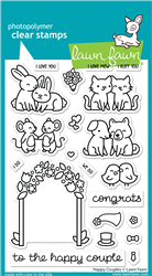 Lawn Fawn - Happy Couples Stamp Set